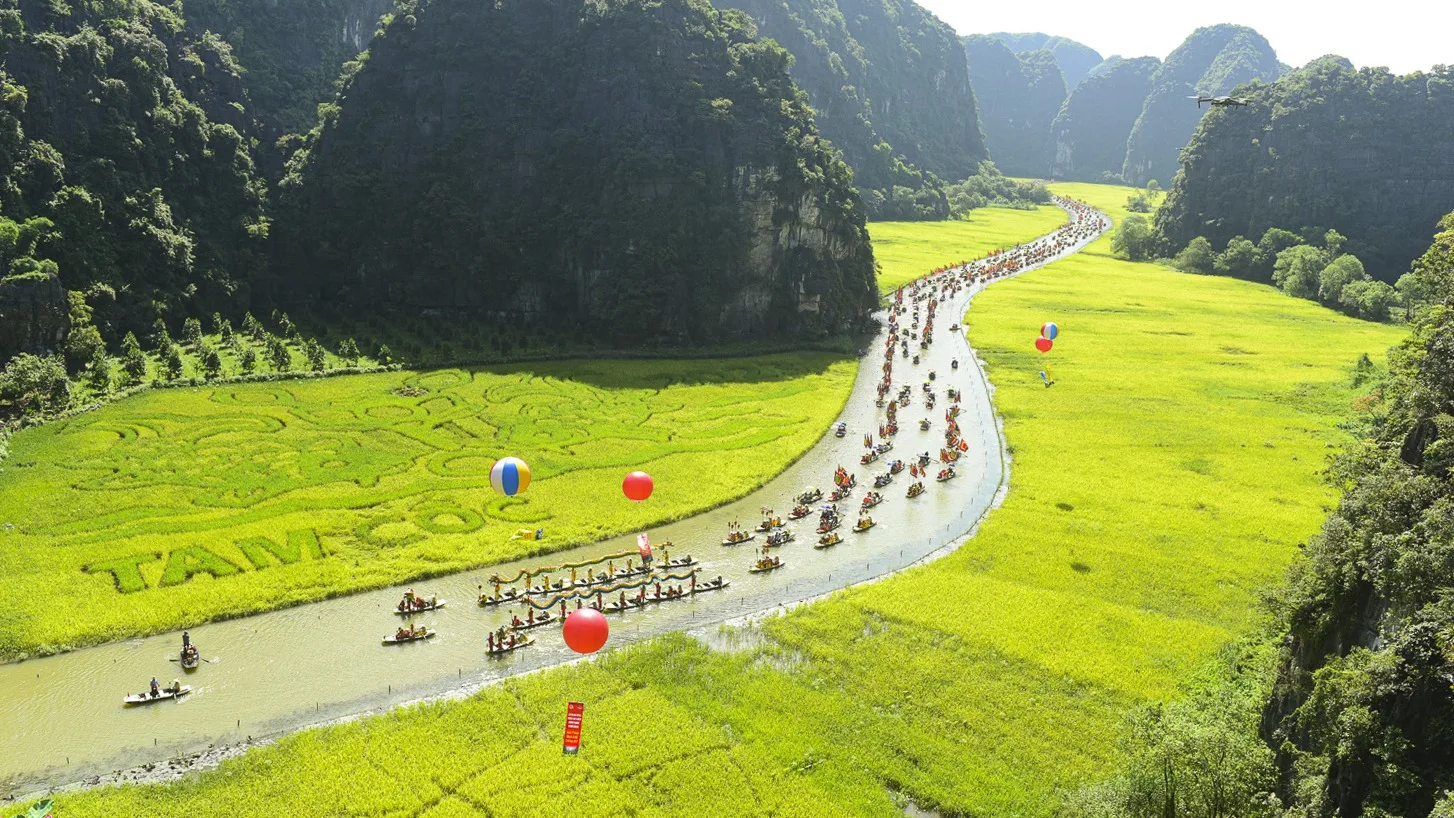 Khai mạc Tuần Du lịch Ninh Bình năm 2023 với chủ đề “Sắc vàng Tam Cốc – Tràng An”