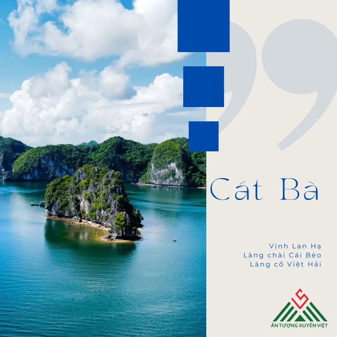 Đảo ngọc Cát Bà - Vịnh Lan Hạ 2 ngày 1 đêm